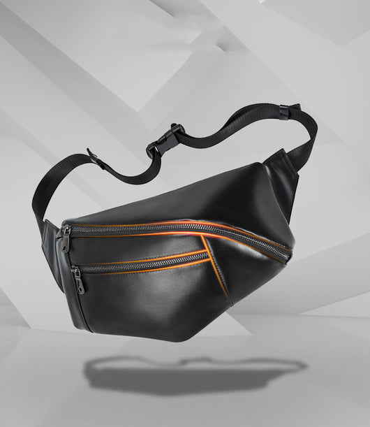 Bolsa de Pecho de Cuero Premium - Bolso Multifuncional para Hombre - Image 10