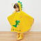 Impermeable Infantil Tipo Capa con Diseño de Dinosaurio
