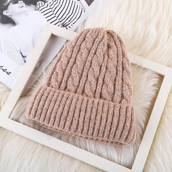 Gorro Tejido de Mohair Suave para Invierno - Image 4