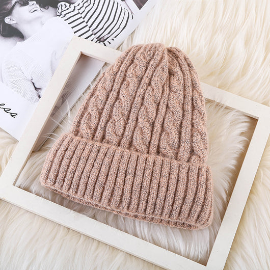 Gorro Tejido de Mohair Suave para Invierno - Image 4