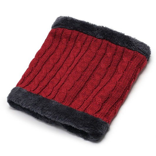 Bufanda Térmica Acolchada de Punto para Hombre - Image 6