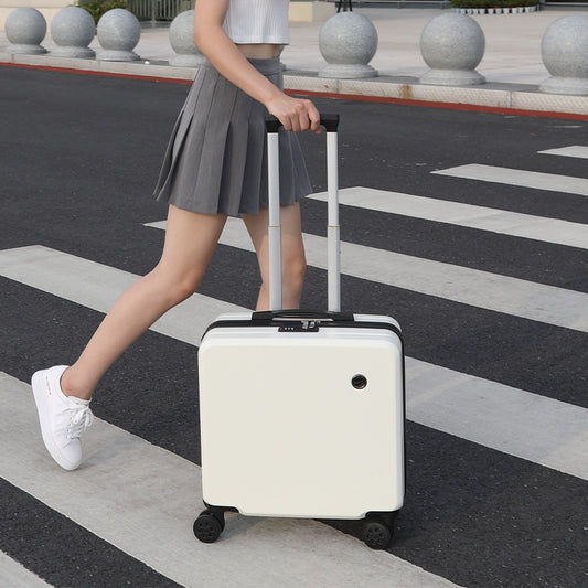 Maleta Infantil de 18 Pulgadas con Diseño Estampado - Equipaje Ligero para Viajes
