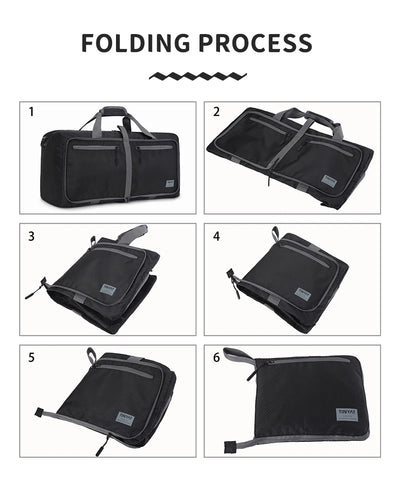 Bolsa de Viaje Plegable con Bandolera - Capacidad Extra Grande Portátil - Image 10