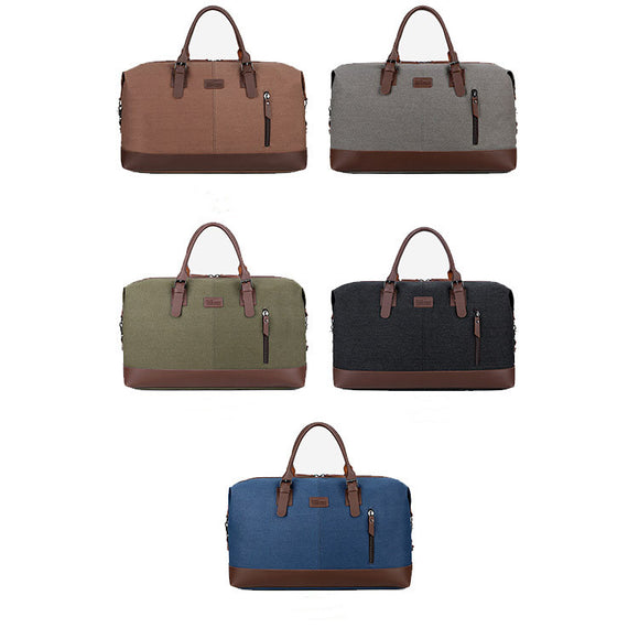 Bolsa de Lona para Viajes y Gimnasio - Equipaje Versátil para Hombre