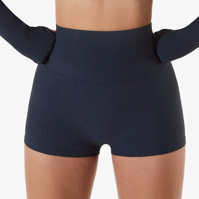 Short Deportivo Cintura Alta Moldeador Abdominal - Image 3