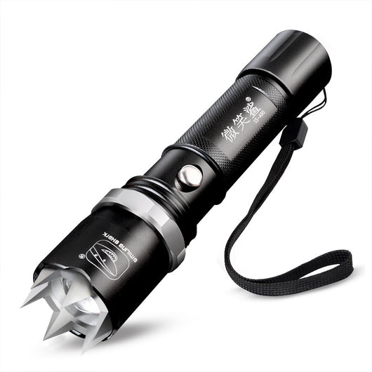 Linterna LED Recargable con Enfoque Ajustable en Aleación de Aluminio - Image 11