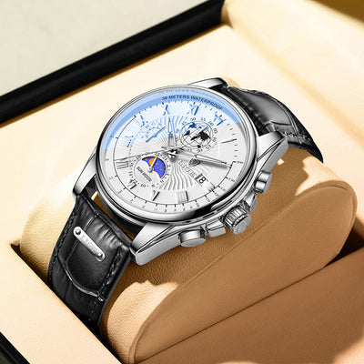 Reloj Cronógrafo Multifuncional Impermeable con Esfera Luminosa - Image 7