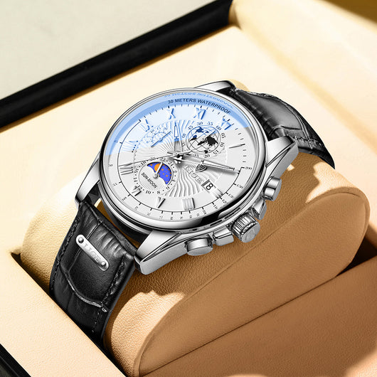 Reloj Cronógrafo Multifuncional Impermeable con Esfera Luminosa - Image 7