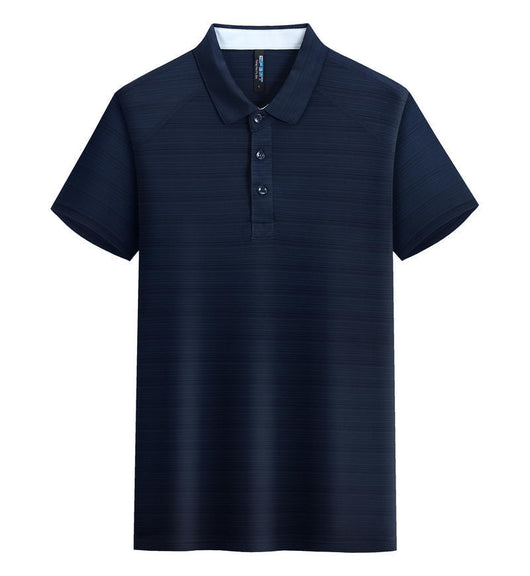 Polo Deportivo de Seda Cristal con Solapa - Secado Rápido para Actividades al Aire Libre - Image 5