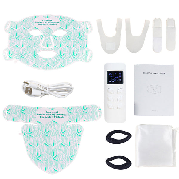 Dispositivo LED de Rejuvenecimiento Facial con Silicona - Image 6