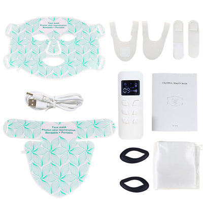 Dispositivo LED de Rejuvenecimiento Facial con Silicona - Image 6