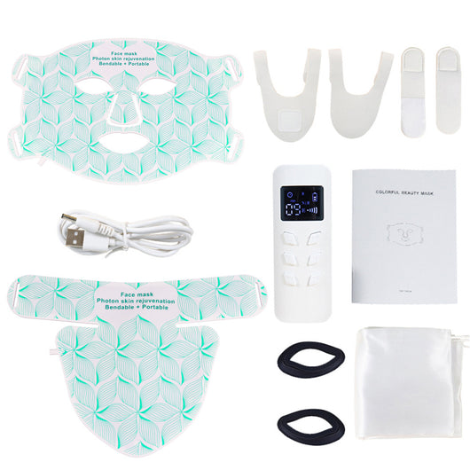 Dispositivo LED de Rejuvenecimiento Facial con Silicona - Image 6