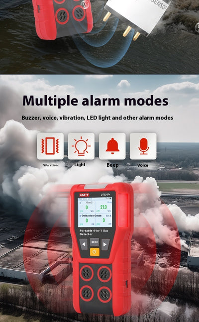 Detector de Gases Multifunción - Alarma de Aire Tóxico y Contaminantes - Image 11