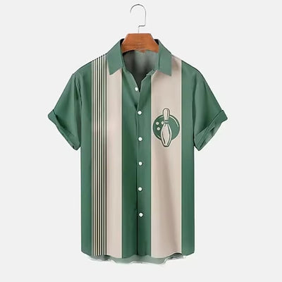 Camisa Bowling Hombre Impresión Digital 3D - Image 18