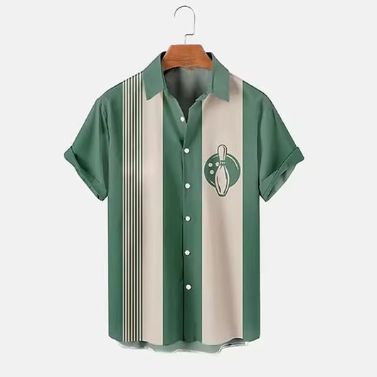 Camisa Bowling Hombre Impresión Digital 3D - Image 18