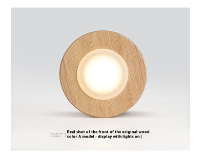 Lámpara de Techo Empotrada en Madera Maciza - Diseño Minimalista Moderno - Image 9