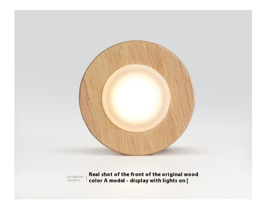 Lámpara de Techo Empotrada en Madera Maciza - Diseño Minimalista Moderno - Image 9