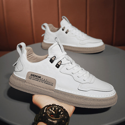 Tenis Casuales de Cuero para Hombre - Versátiles y Duraderos - Image 2