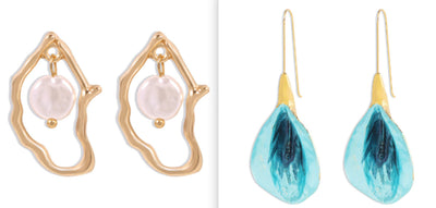 Pendientes de Perlas Orgánicas: Elegancia Única - Image 6