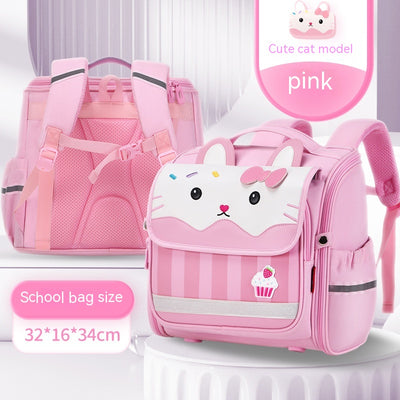 Mochila Escolar con Protección Dorsal para Niñas - Image 5