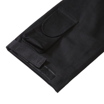 Pantalones Cargo con Cordón en Tobillo y Bolsillos Laterales - Image 19