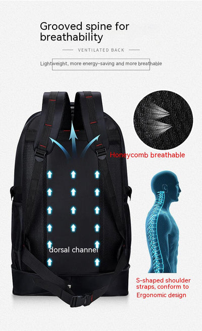 Mochila de Viaje Montañero de Gran Capacidad para Hombre - Image 26