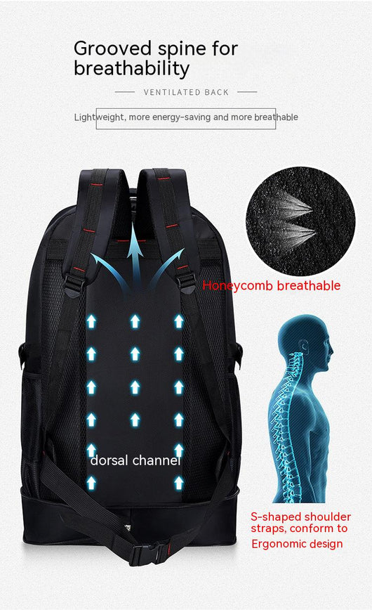 Mochila de Viaje Montañero de Gran Capacidad para Hombre - Image 26