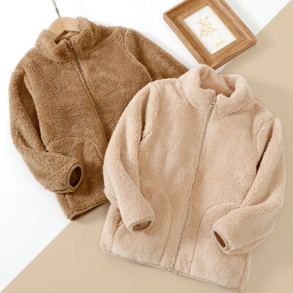 Abrigo Acolchado Forrado en Polar para Padres e Hijos