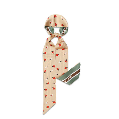 Pañuelo de Seda Delgado para Mujer - Bufanda Decorativa Transpirable - Image 18
