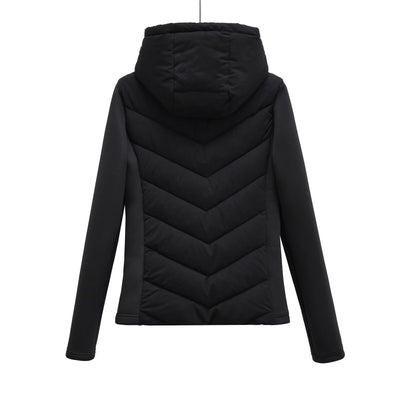 Abrigo Slim Fit con Capucha de Algodón para Otoño e Invierno - Image 3
