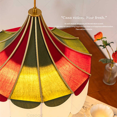 Lámpara de Tela Decorativa Carpa Circense para Habitación Infantil - Image 5