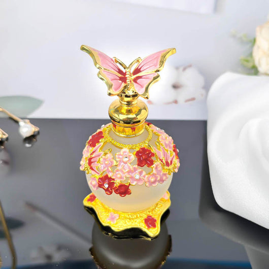 Frasco de Cristal Mariposa 25ml para Aceites Esenciales y Perfumes Premium - Image 8