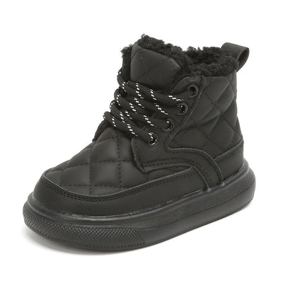 Botas de Invierno para Niñas - Estilo Británico con Lana de Cordero - Image 3