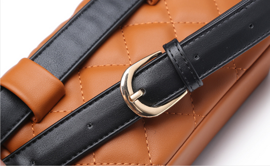 Bolso Crossbody Rombo con Cadena - Perfumero de Moda Compacto - Image 8