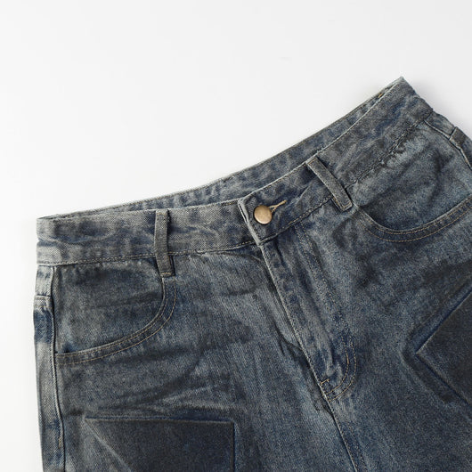 Pantalones Vaqueros Vintage Personalizados con Lavado Desgastado - Image 11