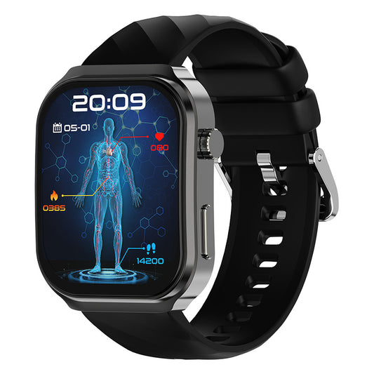 Reloj Inteligente con Llamadas Bluetooth, Monitor Cardíaco y Asistente de Voz