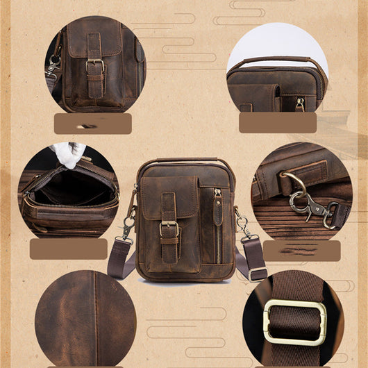Bolso de Hombro Casual en Cuero Genuino Premium - Image 13