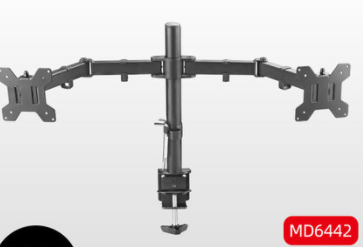 Soporte Dual para Monitor con Elevación Libre y Rotación Universal - Image 5