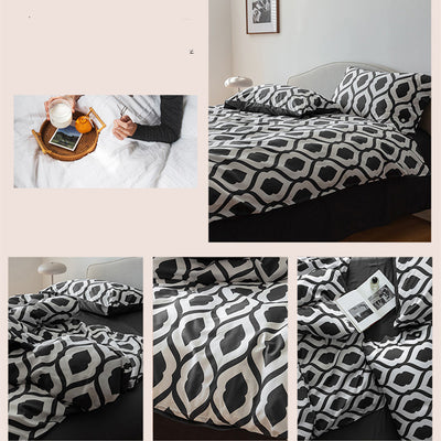 Juego de Cama 4 Piezas Algodón Xinjiang Premium con Estampado Digital - Image 2