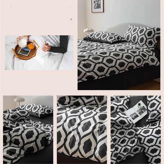 Juego de Cama 4 Piezas Algodón Xinjiang Premium con Estampado Digital - Image 2