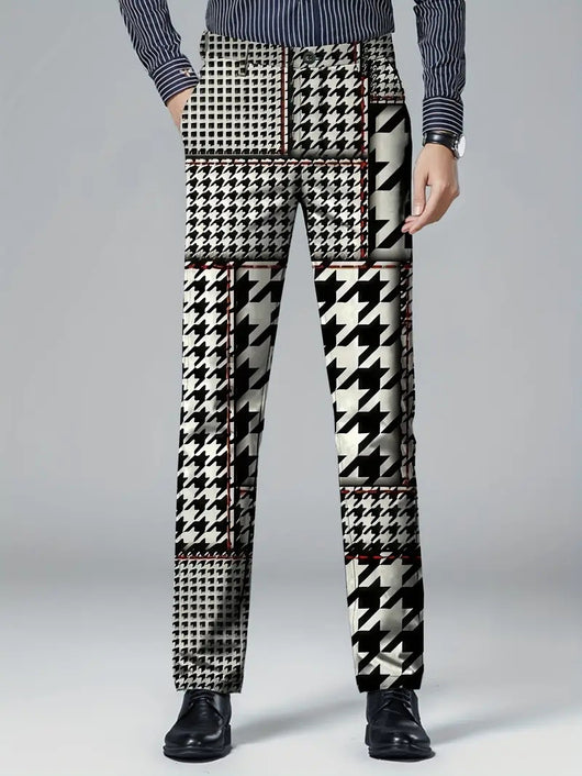 Pantalones de Vestir Slim Fit Clásicos para Hombre - Image 10