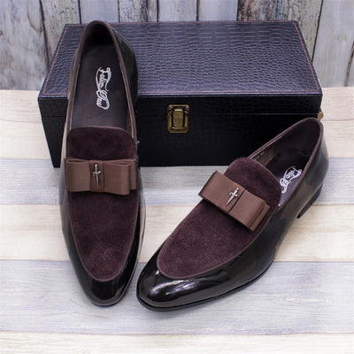 Zapatos de Cuero Mixto para Hombre - Acabado Mate y Brillante - Image 11