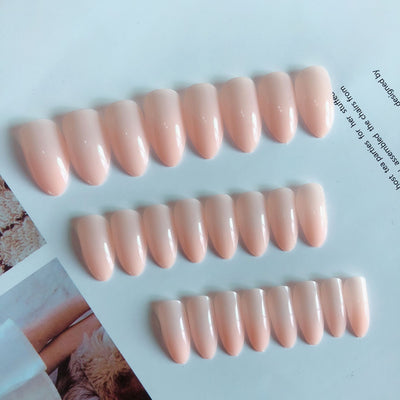 Uñas Postizas de Manicura Francesa Natural Adherible - Image 8