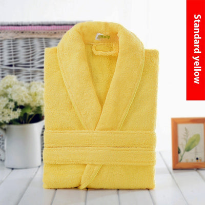 Bata de Baño Térmica de Algodón - Unisex Absorbente y Secado Rápido - Image 16