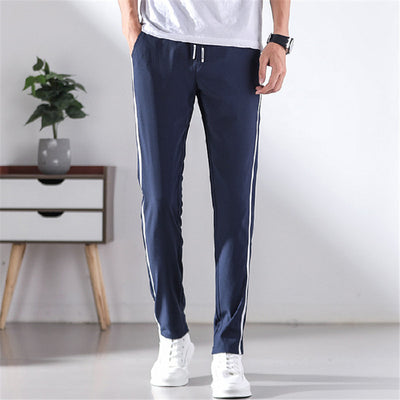 Pantalones Casuales Sueltos Estilo Hong Kong para Hombre Verano - Image 7