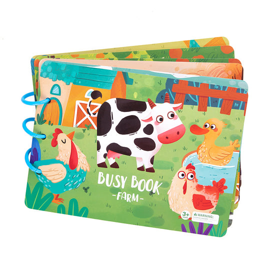 Libro Sensorial Interactivo con Velcro para Bebés - Juguete Educativo Táctil - Image 5
