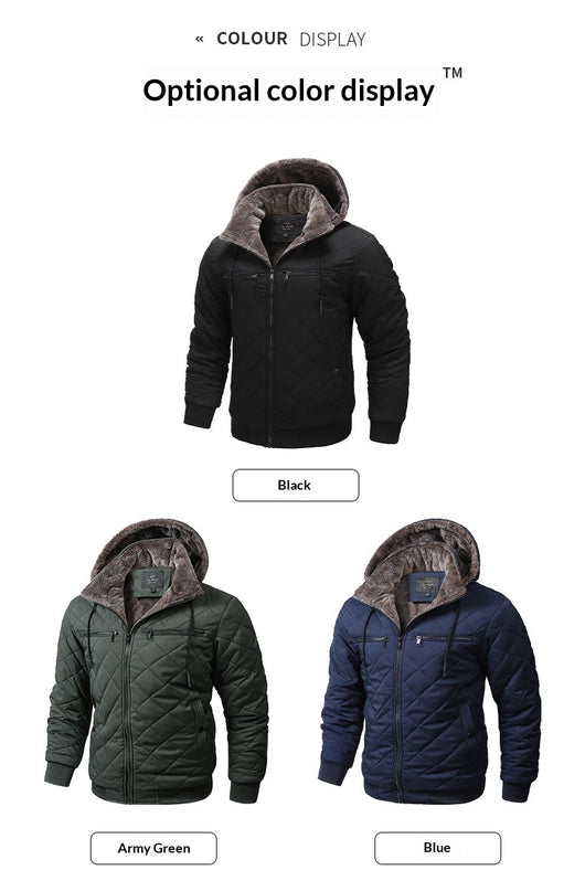 Abrigo de Invierno para Hombre con Forro Polar Aislante - Image 15
