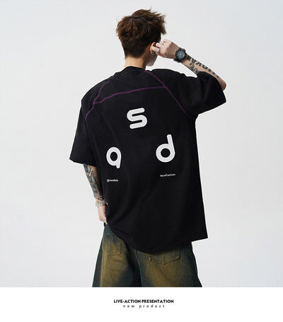 Playera de Algodón con Estampado de Letras - Image 27