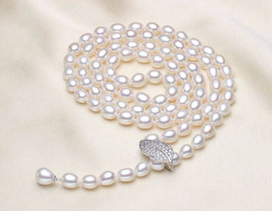 Collar Cadena de Perlas de Agua Dulce - Diseño Clásico y Elegante - Image 5