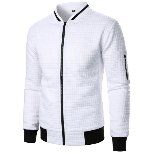 Sudadera con Cierre Deportiva de Cuello Alto para Hombre - Image 2